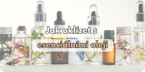Úklid s esenciálními oleji