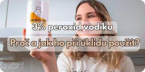 3% Peroxid vodíku: Přírodní dezinfekce a čistič pro ekologický úklid
