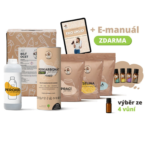 Perfektní set pro úklid a praní