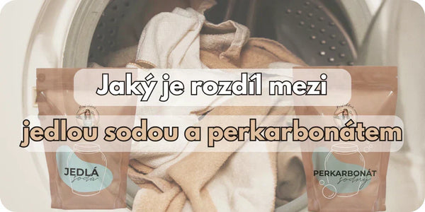 Jaký je rozdíl mezi jedlou sodou a perkarbonátem sodným