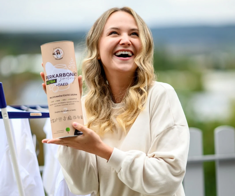 Jak odstranit skvrny a vybělit prádlo s perkarbonátem ULTRA