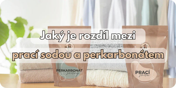 Jaký je rozdíl mezi prací sodou a perkarbonátem sodným