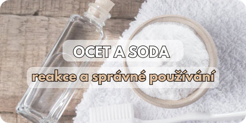 Ocet a soda reakce