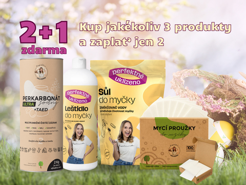 Perkarbonát ULTRA: 2kg nejúčinnějšího perkarbonátu s TAED pro praní, bělení a čištění