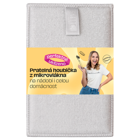 Pratelná houbička z mikrovlákna
