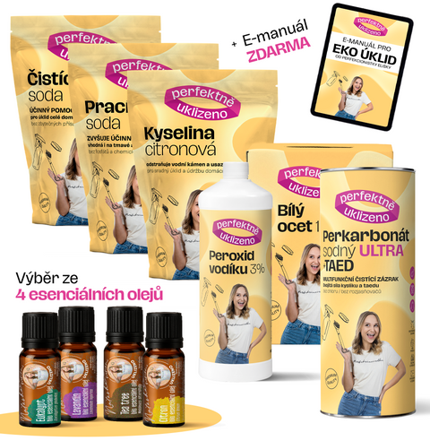 Perfektní set pro úklid a praní
