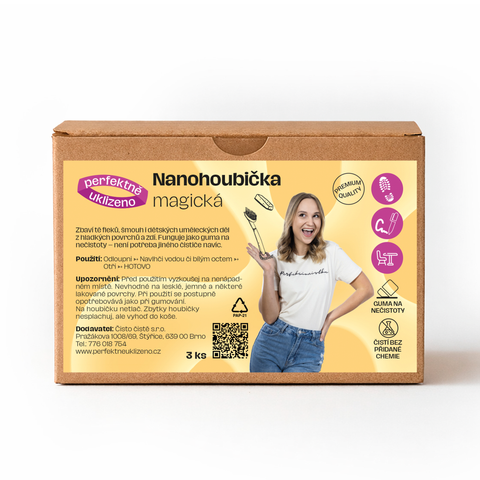 Magická nano houbička - sada 3 ks