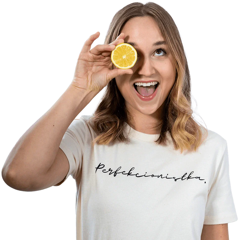 Eliška s plátkem citronu, zakladatelka Perfektně uklizeno
